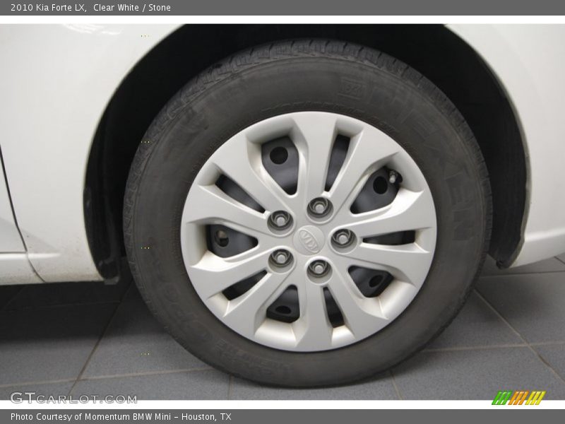 Clear White / Stone 2010 Kia Forte LX