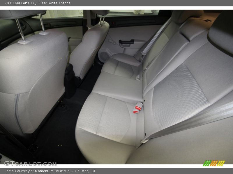 Clear White / Stone 2010 Kia Forte LX