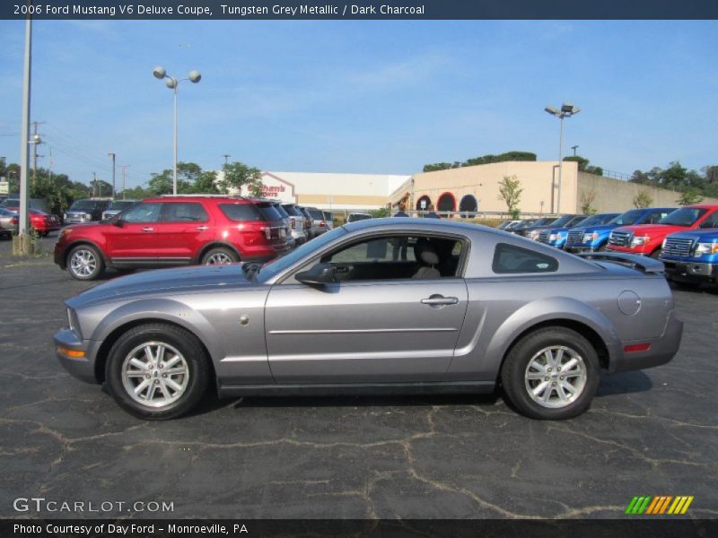 Tungsten Grey Metallic / Dark Charcoal 2006 Ford Mustang V6 Deluxe Coupe