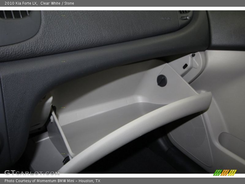 Clear White / Stone 2010 Kia Forte LX