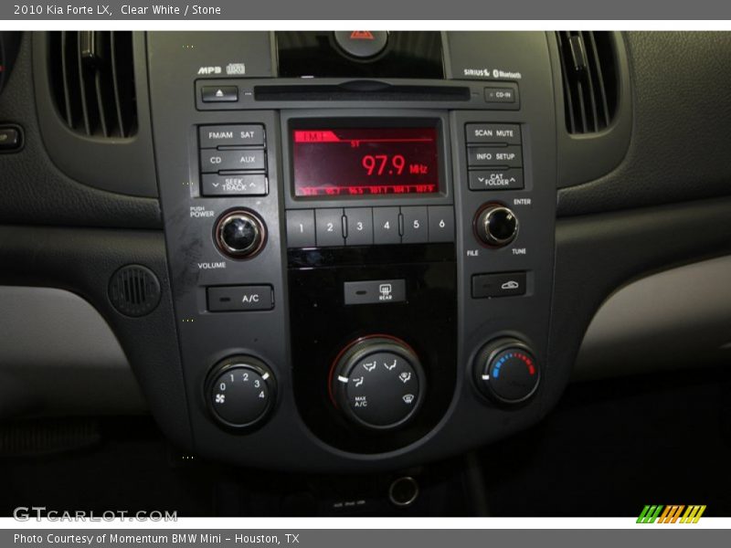 Clear White / Stone 2010 Kia Forte LX
