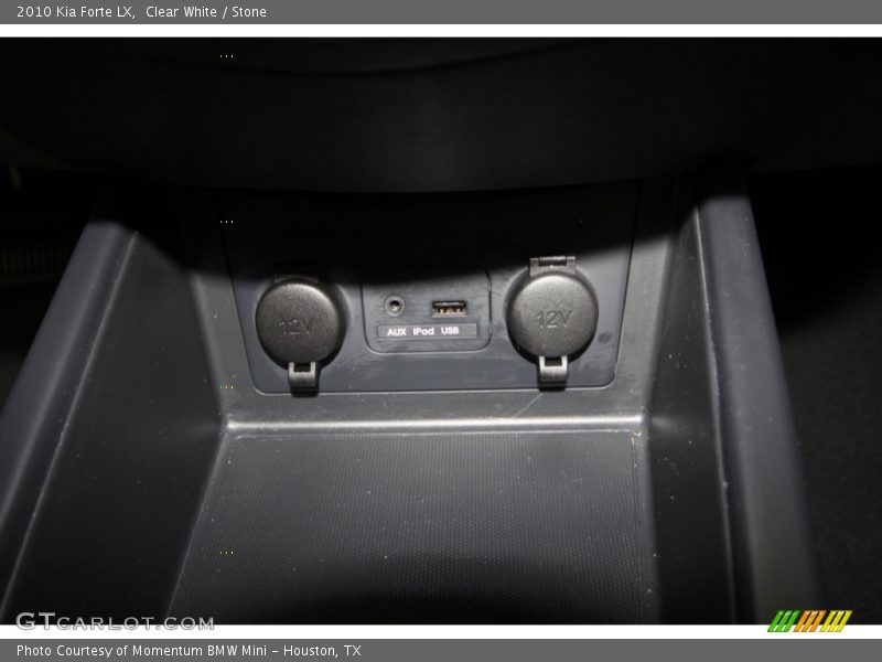 Clear White / Stone 2010 Kia Forte LX