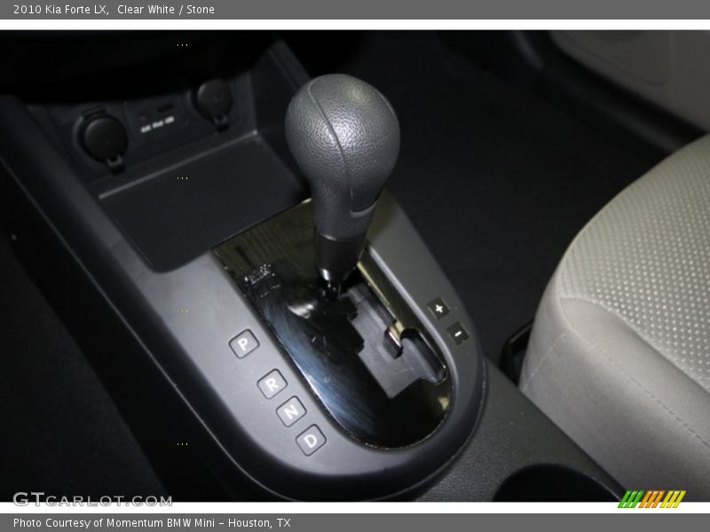 Clear White / Stone 2010 Kia Forte LX