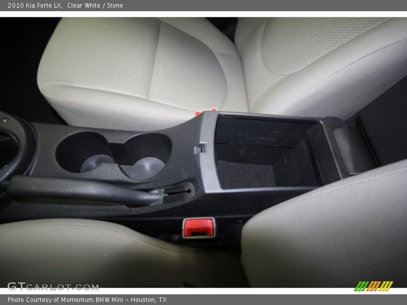 Clear White / Stone 2010 Kia Forte LX
