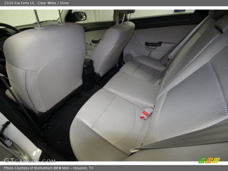 Clear White / Stone 2010 Kia Forte LX
