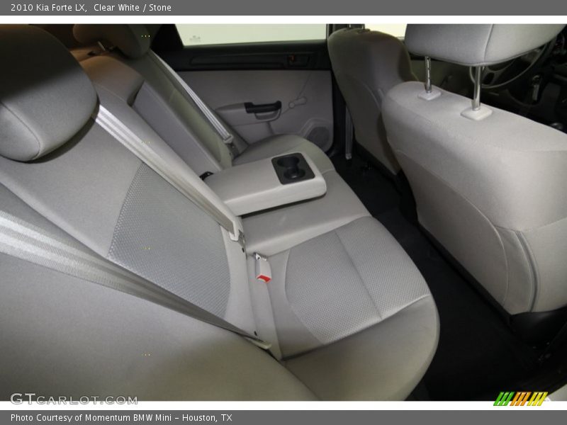 Clear White / Stone 2010 Kia Forte LX