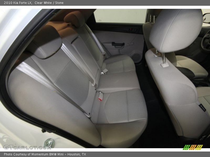 Clear White / Stone 2010 Kia Forte LX