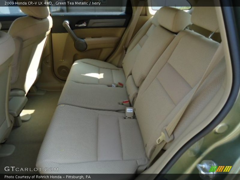 Green Tea Metallic / Ivory 2009 Honda CR-V LX 4WD