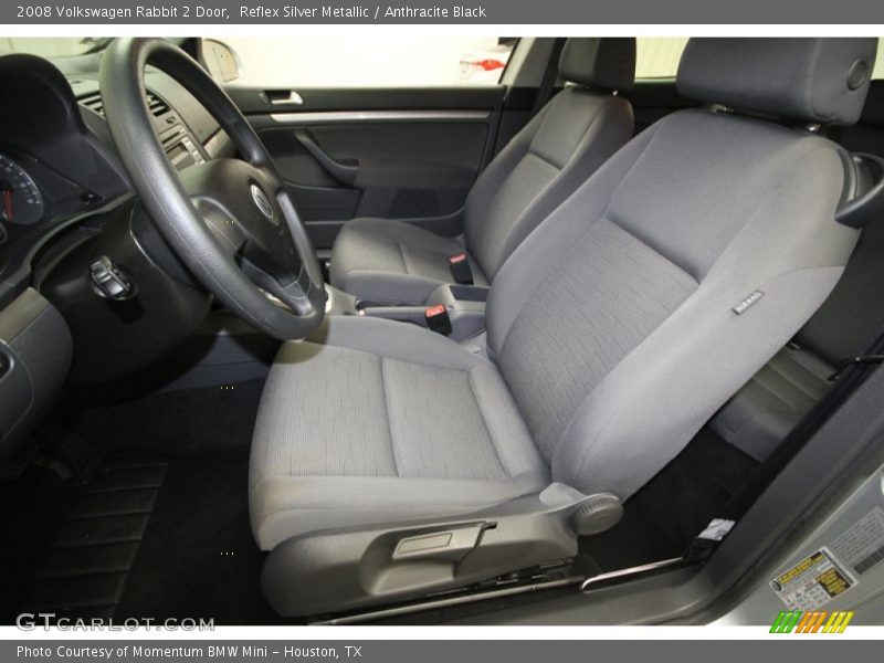Reflex Silver Metallic / Anthracite Black 2008 Volkswagen Rabbit 2 Door