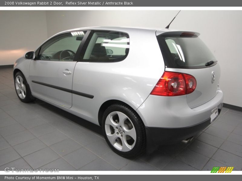 Reflex Silver Metallic / Anthracite Black 2008 Volkswagen Rabbit 2 Door