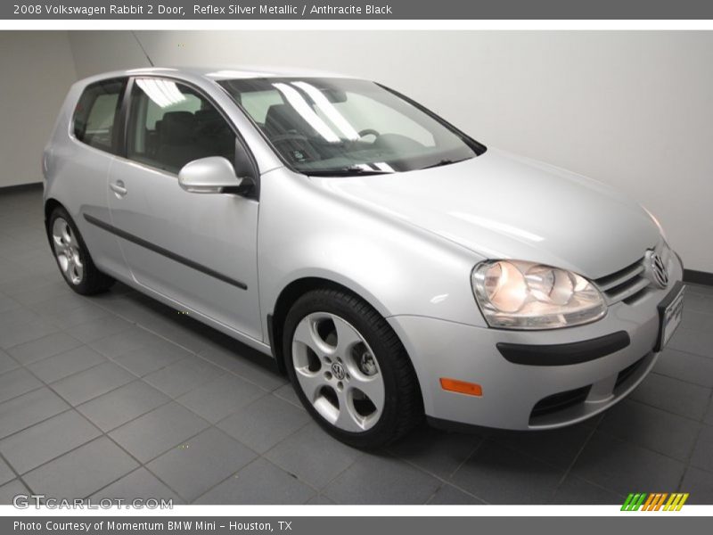 Reflex Silver Metallic / Anthracite Black 2008 Volkswagen Rabbit 2 Door