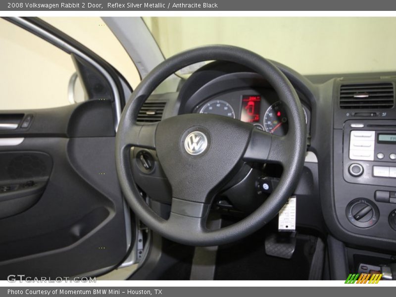 Reflex Silver Metallic / Anthracite Black 2008 Volkswagen Rabbit 2 Door