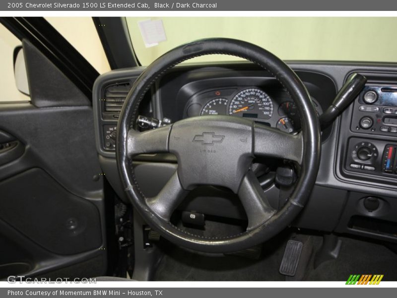 Black / Dark Charcoal 2005 Chevrolet Silverado 1500 LS Extended Cab