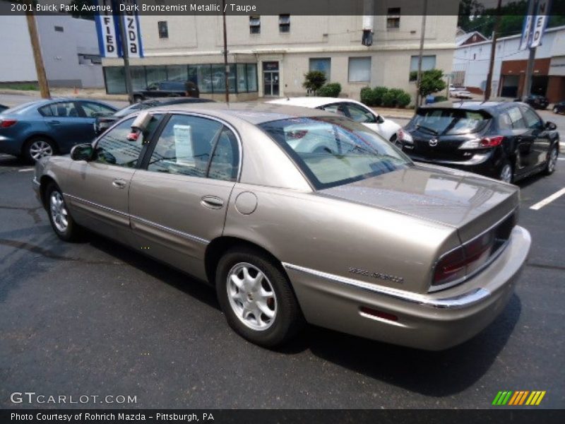 Dark Bronzemist Metallic / Taupe 2001 Buick Park Avenue