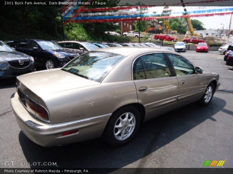 Dark Bronzemist Metallic / Taupe 2001 Buick Park Avenue