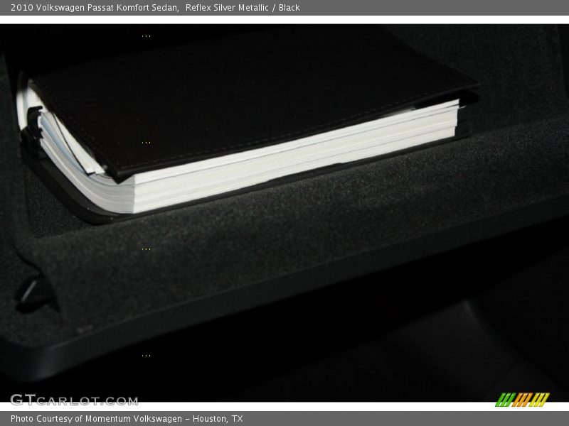Reflex Silver Metallic / Black 2010 Volkswagen Passat Komfort Sedan