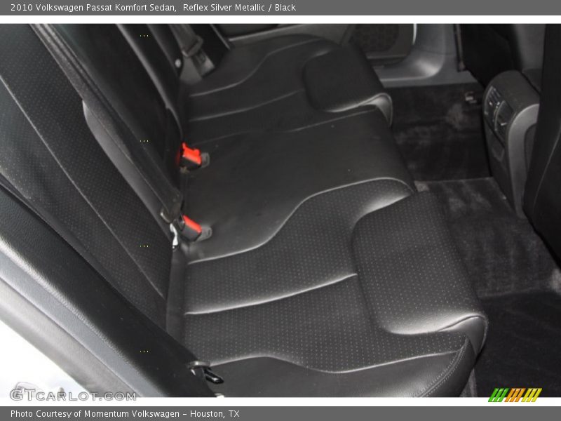 Reflex Silver Metallic / Black 2010 Volkswagen Passat Komfort Sedan