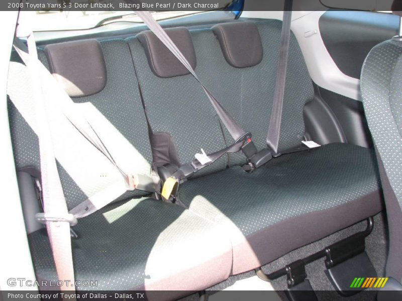 Blazing Blue Pearl / Dark Charcoal 2008 Toyota Yaris S 3 Door Liftback