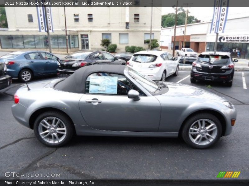  2012 MX-5 Miata Sport Roadster Liquid Silver Metallic