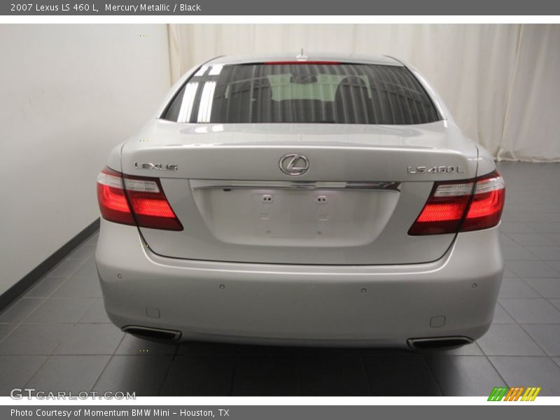 Mercury Metallic / Black 2007 Lexus LS 460 L