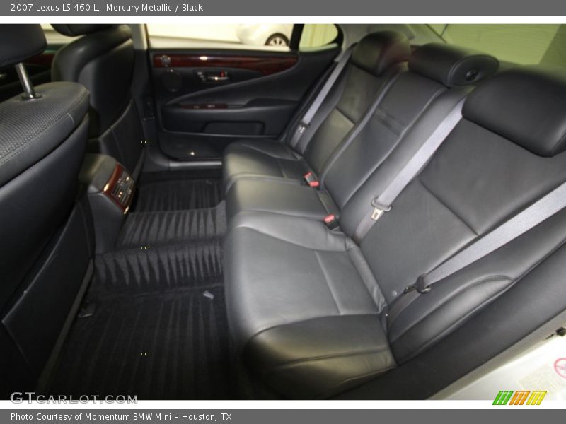 Mercury Metallic / Black 2007 Lexus LS 460 L
