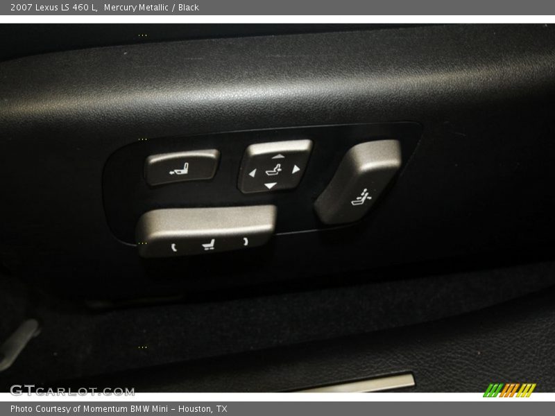 Mercury Metallic / Black 2007 Lexus LS 460 L