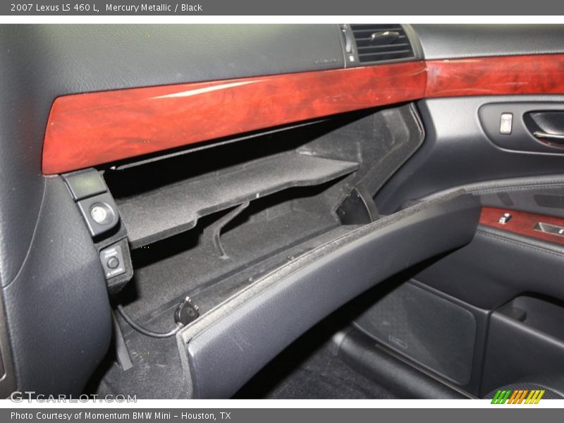 Mercury Metallic / Black 2007 Lexus LS 460 L