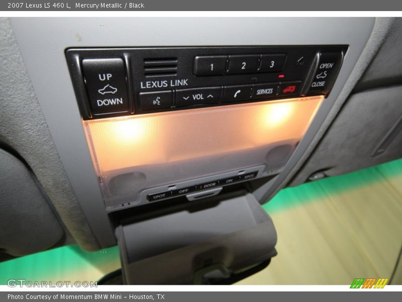 Mercury Metallic / Black 2007 Lexus LS 460 L