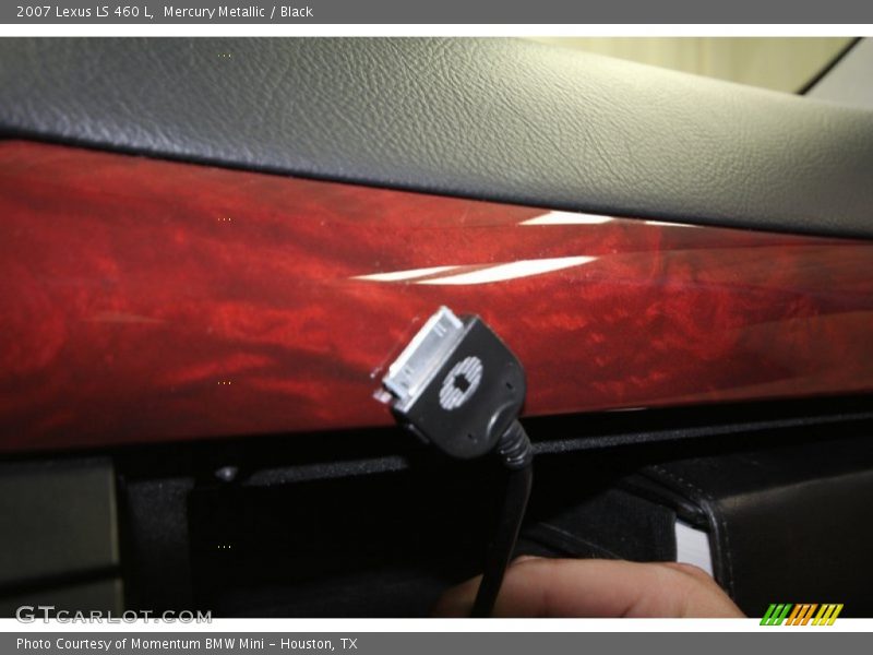 Mercury Metallic / Black 2007 Lexus LS 460 L