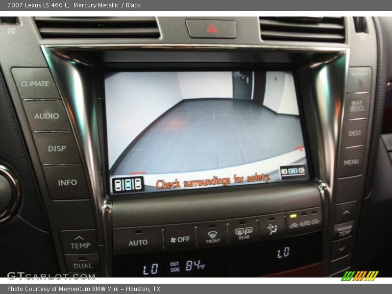 Mercury Metallic / Black 2007 Lexus LS 460 L