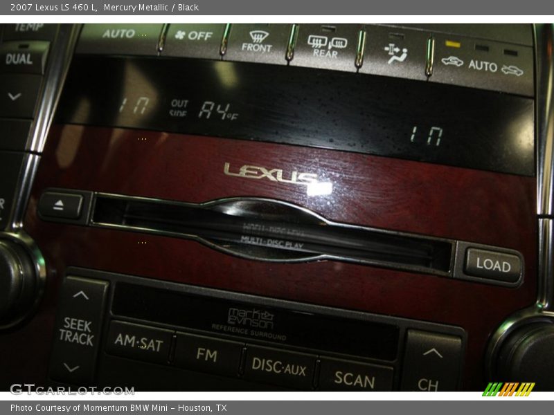 Mercury Metallic / Black 2007 Lexus LS 460 L