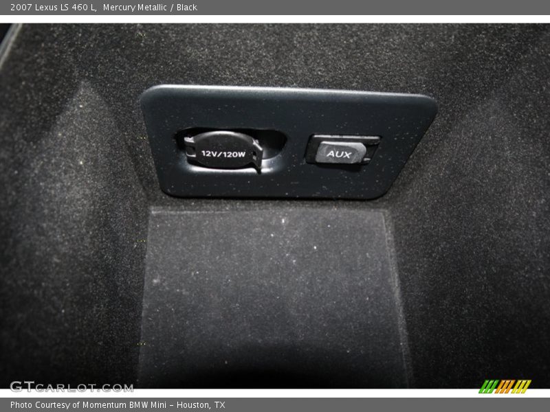 Mercury Metallic / Black 2007 Lexus LS 460 L