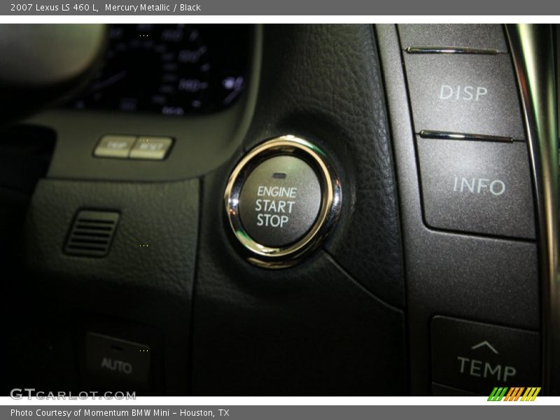 Mercury Metallic / Black 2007 Lexus LS 460 L