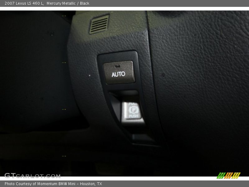 Mercury Metallic / Black 2007 Lexus LS 460 L