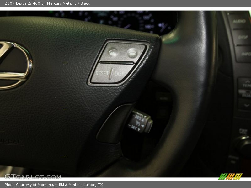 Mercury Metallic / Black 2007 Lexus LS 460 L