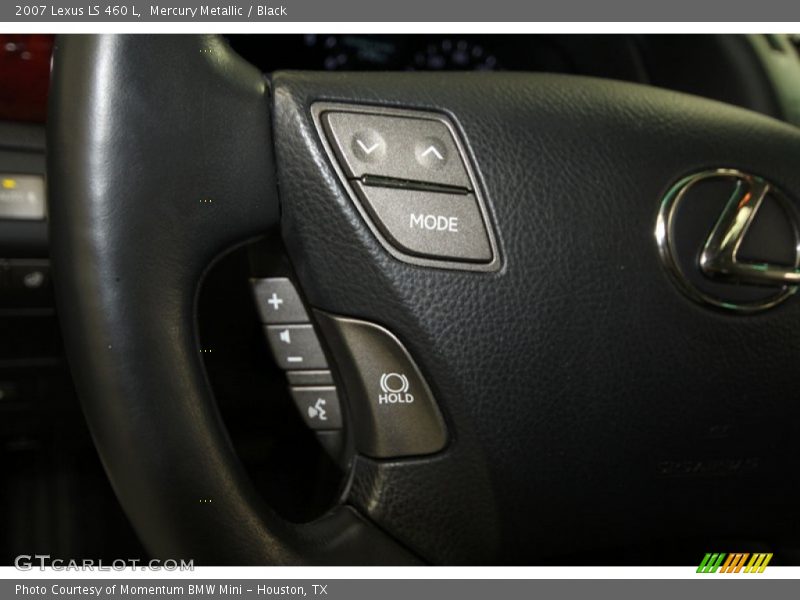 Mercury Metallic / Black 2007 Lexus LS 460 L