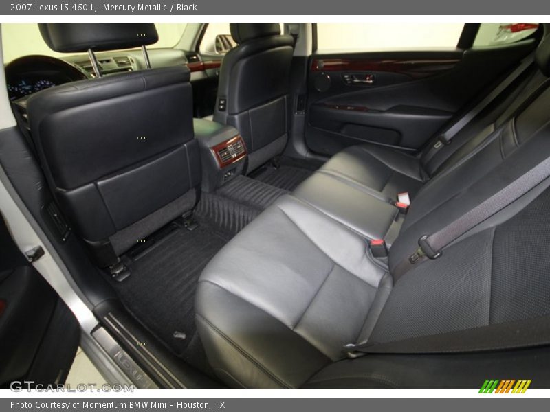 Mercury Metallic / Black 2007 Lexus LS 460 L