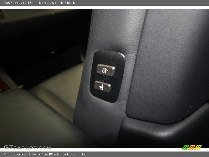 Mercury Metallic / Black 2007 Lexus LS 460 L