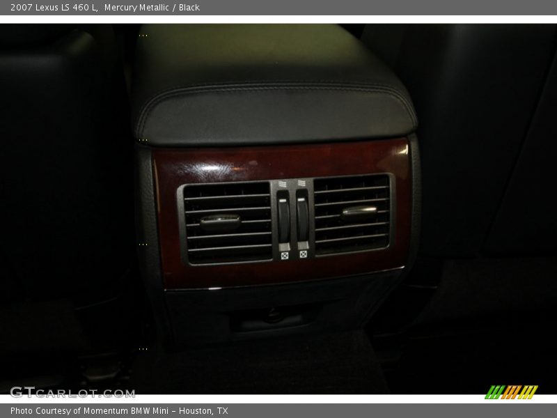 Mercury Metallic / Black 2007 Lexus LS 460 L