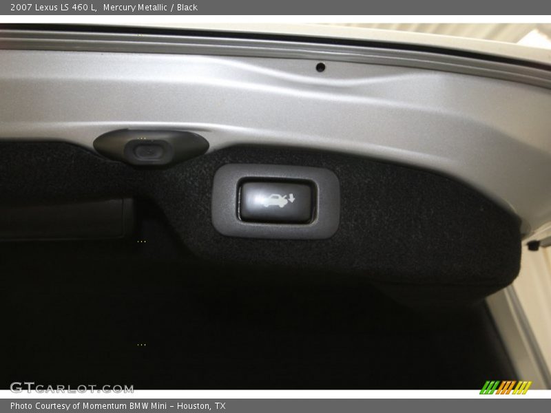 Mercury Metallic / Black 2007 Lexus LS 460 L