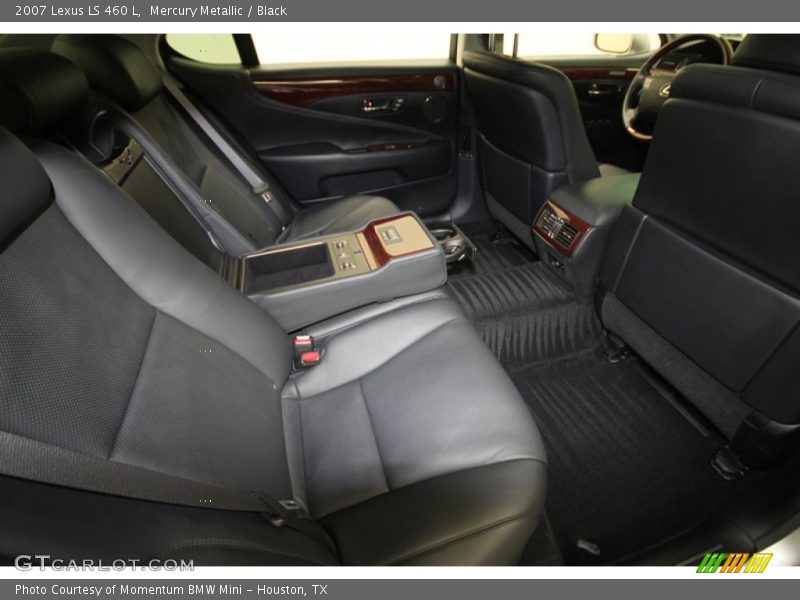Mercury Metallic / Black 2007 Lexus LS 460 L