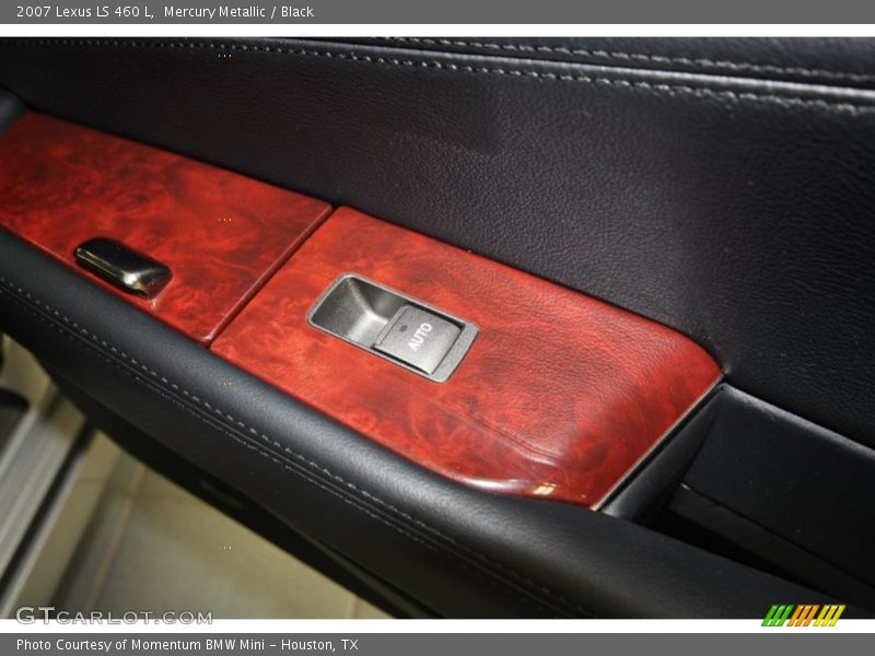 Mercury Metallic / Black 2007 Lexus LS 460 L