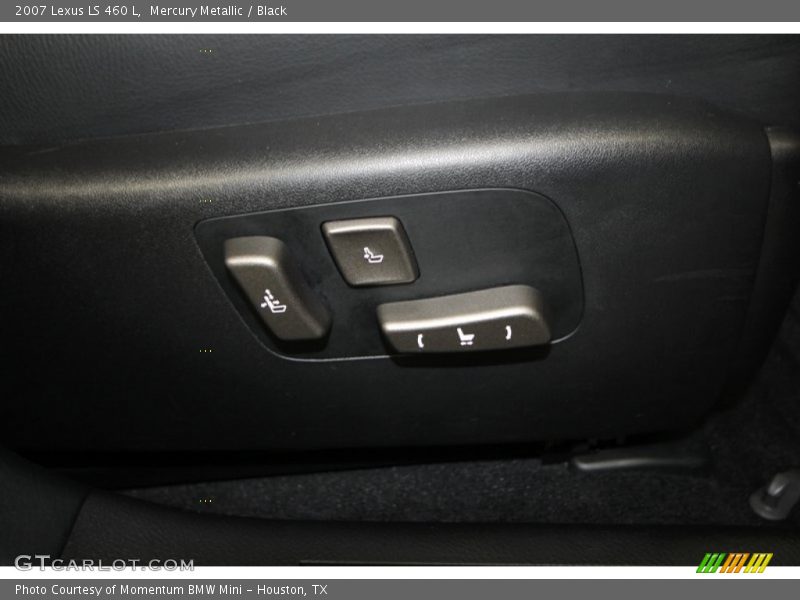 Mercury Metallic / Black 2007 Lexus LS 460 L