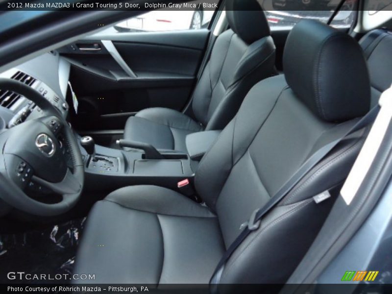 Black Interior - 2012 MAZDA3 i Grand Touring 5 Door 