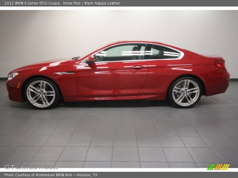  2012 6 Series 650i Coupe Imola Red