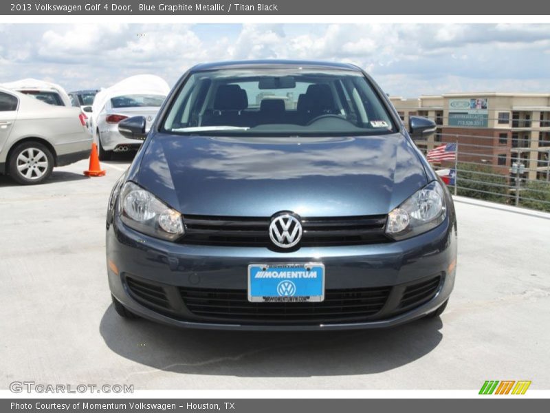Blue Graphite Metallic / Titan Black 2013 Volkswagen Golf 4 Door
