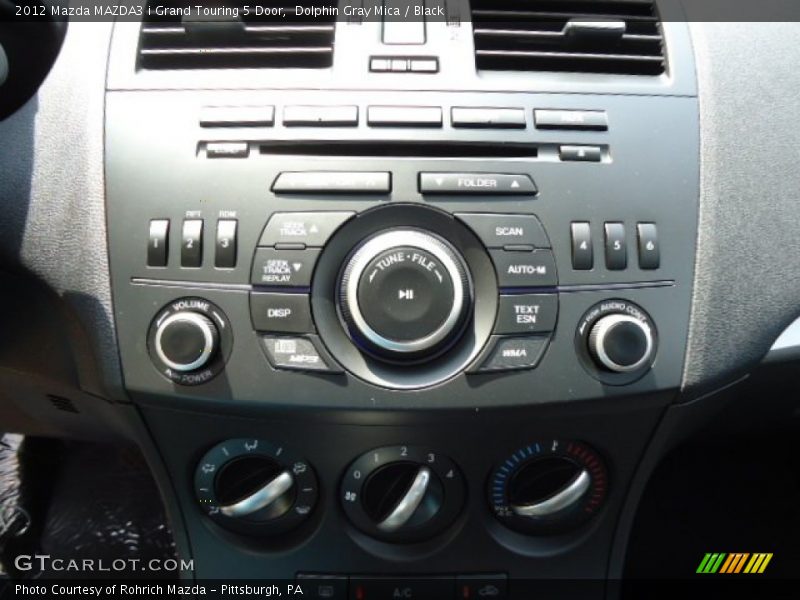 Controls of 2012 MAZDA3 i Grand Touring 5 Door