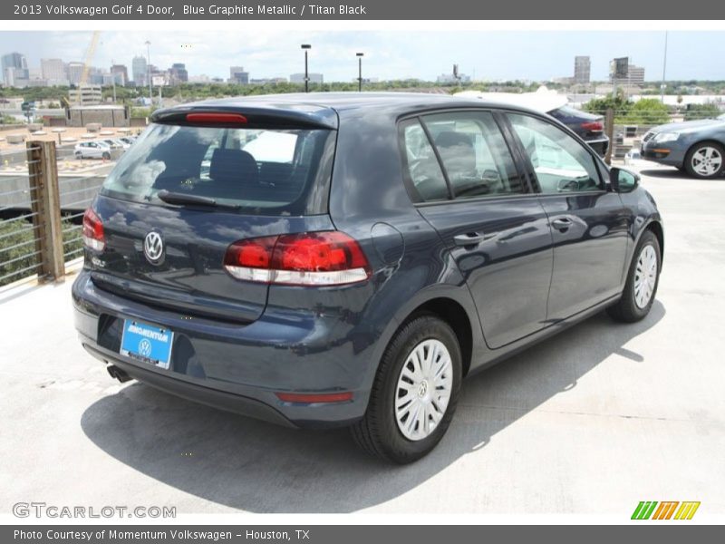 Blue Graphite Metallic / Titan Black 2013 Volkswagen Golf 4 Door