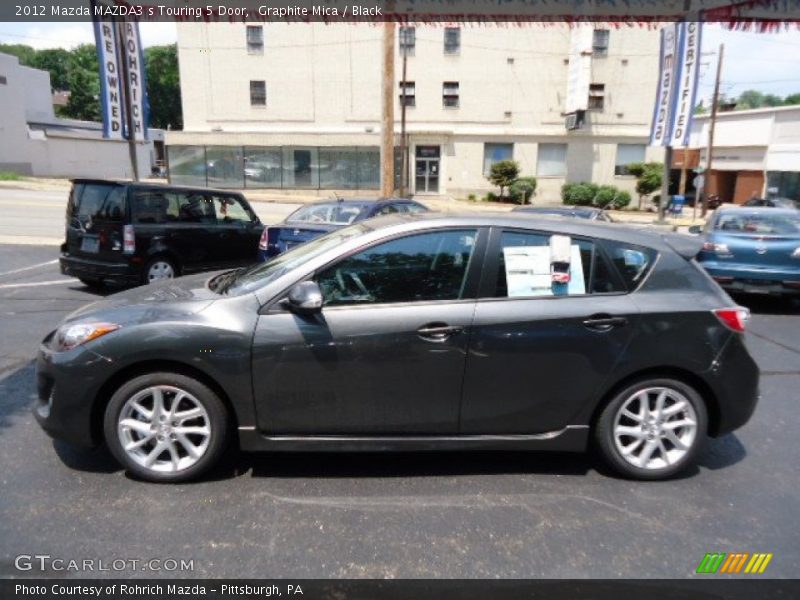 Graphite Mica / Black 2012 Mazda MAZDA3 s Touring 5 Door