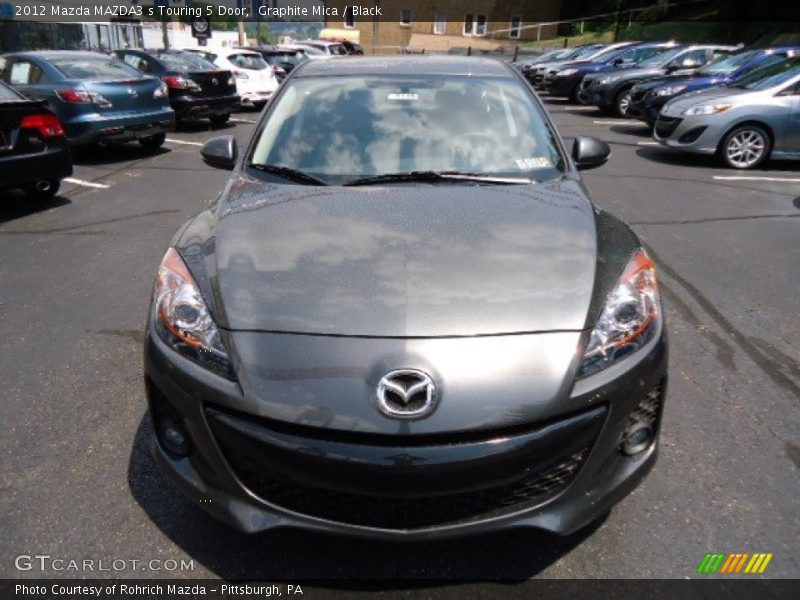 Graphite Mica / Black 2012 Mazda MAZDA3 s Touring 5 Door